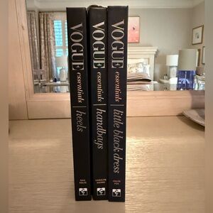 Vogue Essentials Book Trio - Black and Gold